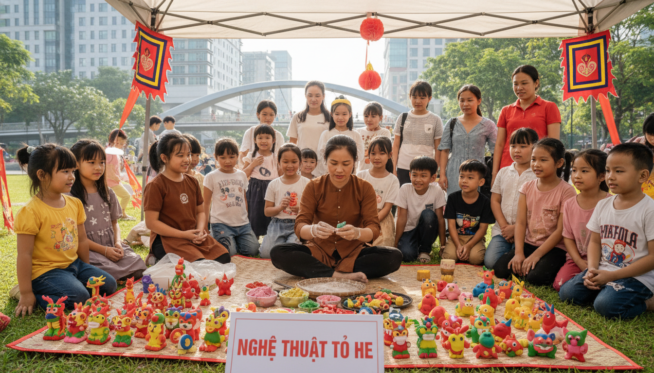 Dịch Vụ Thuê Nghệ Nhân Nặn Tò He Tại Quận 9. Ảnh 1